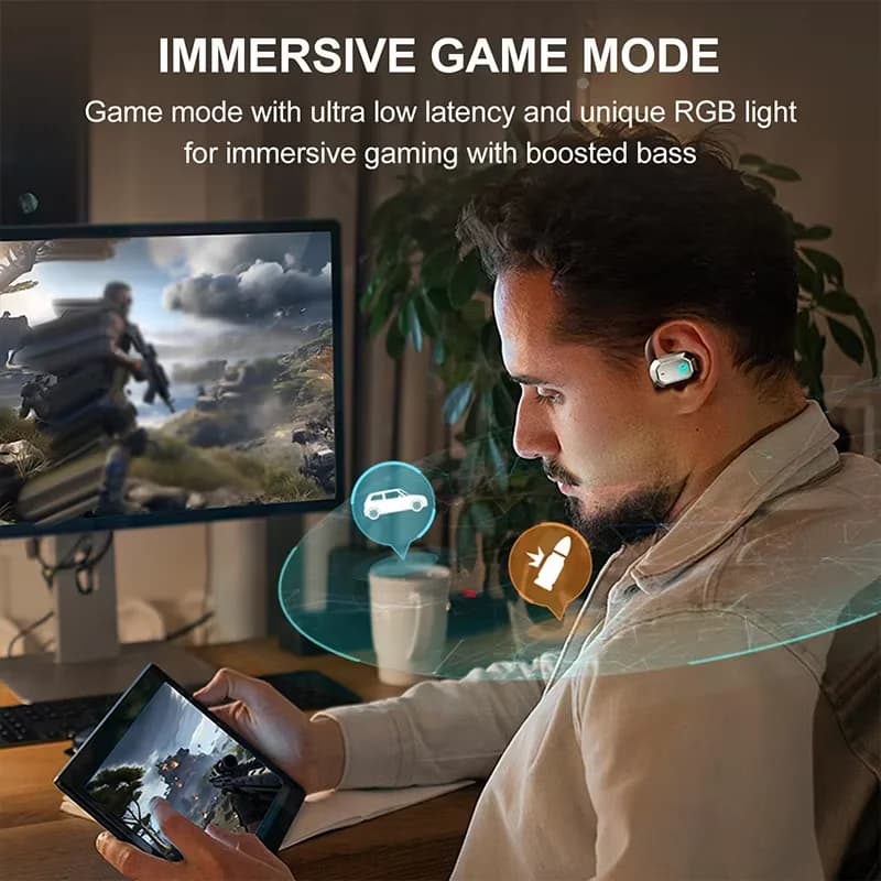 Edifier Air 2 Wireless Bluetooth Earbuds Open Headset HECATE Gaming Headset Low Latency Gaming Mode Bluetooth 5.3 - 5