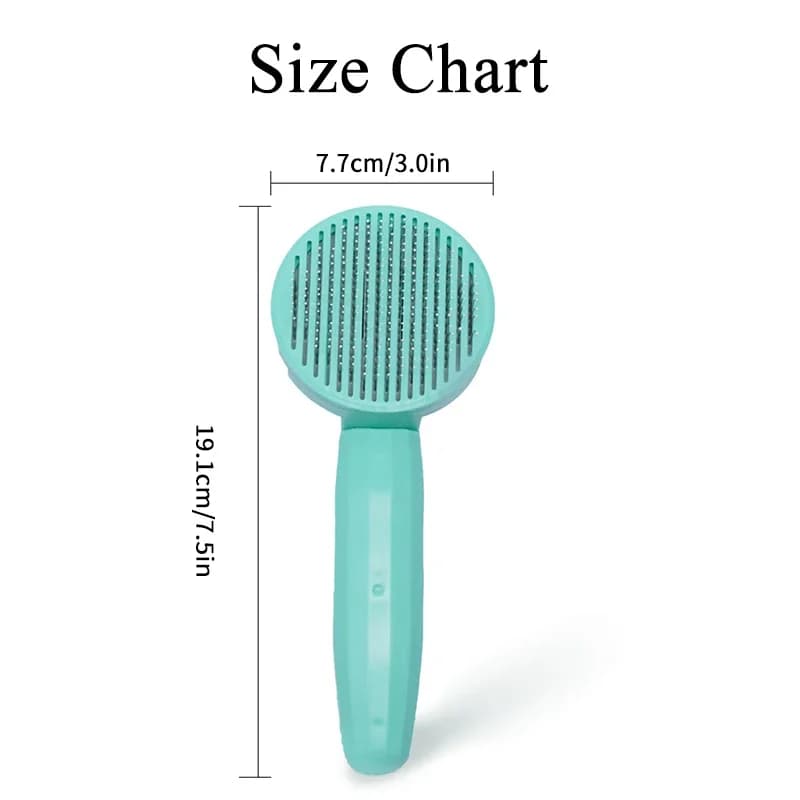 Cat Hair Cleaning Dematting Brush Comb Dog Hair Removal Brush Cat Grooming Tool Dog Hair Shedding Trimmer Needle Comb - 5