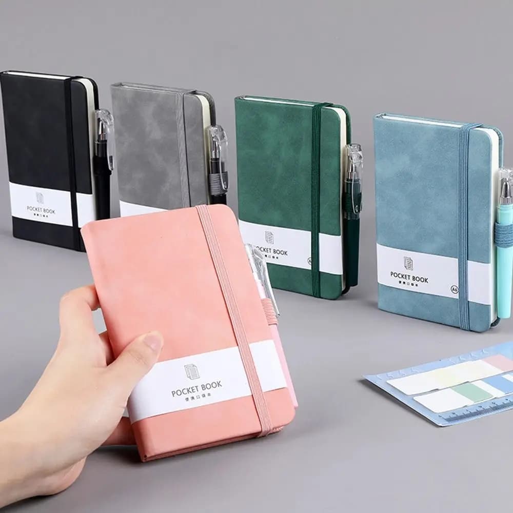 مفكرة صغيرة A5/A6/A7، دفتر أجندة محمول، مفكرة جيب إبداعية، قائمة يوميات مخططة أسبوعية، لوازم مكتبية مدرسية - 3
