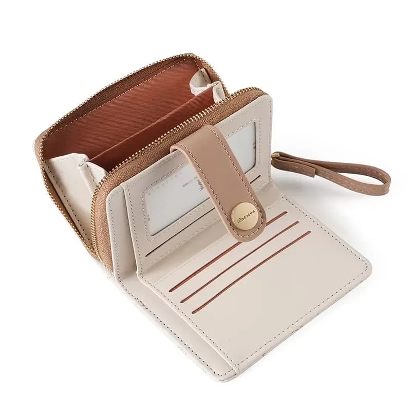 1PC لطيف القط الكرتون محفظة نسائية للعملات المعدنية الفتيات محفظة قصيرة بو الجلود سعة كبيرة خفيفة الوزن حامل بطاقة الهوية محفظة صغيرة الموضة - 4