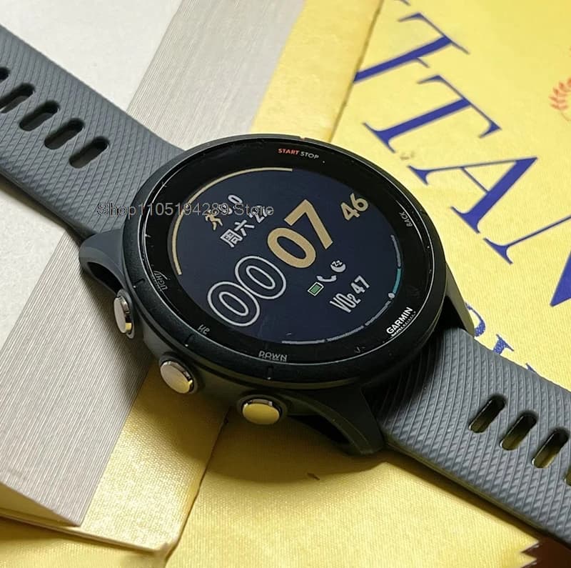 Garmin Forerunner 255 Sports Smartwatch 46mm 1.3'' Color Screen 14 Days Battery Life 4GB RAM NFC Bluetooth Wifi 5ATM Waterproof - 5