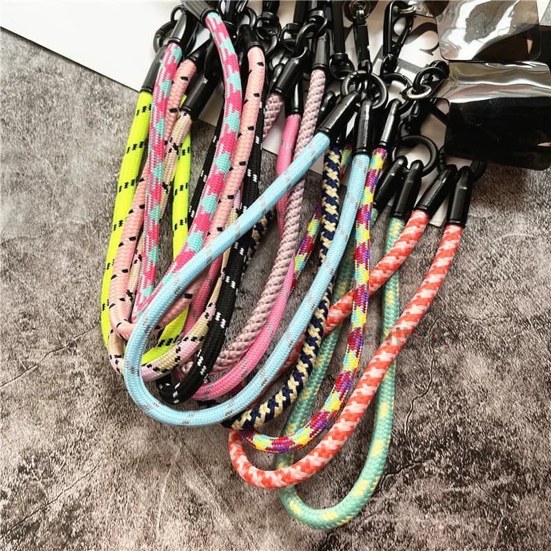 حزام مفتاح معدني حبل سلسلة مفاتيح قابلة للفصل إكسسوارات مفاتيح الدراجات النارية شريط معصم سلسلة مفاتيح هدايا فاخرة للزوجين - 6