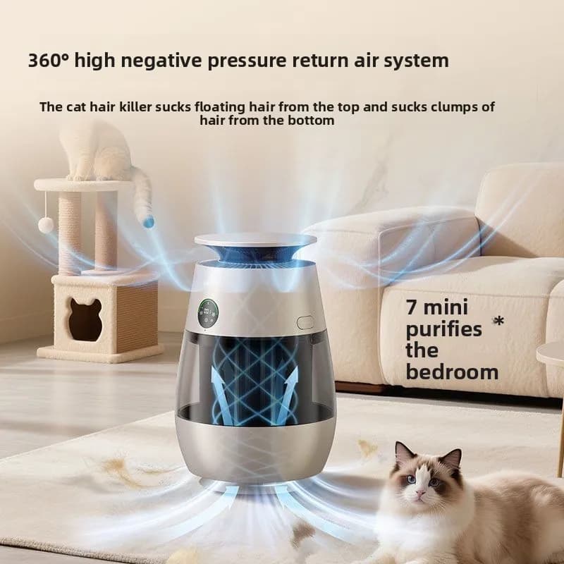DREAME AP10 cat hair intelligent automatic air purifier mute suction pet hair artifact in addition to odor and odor - 4