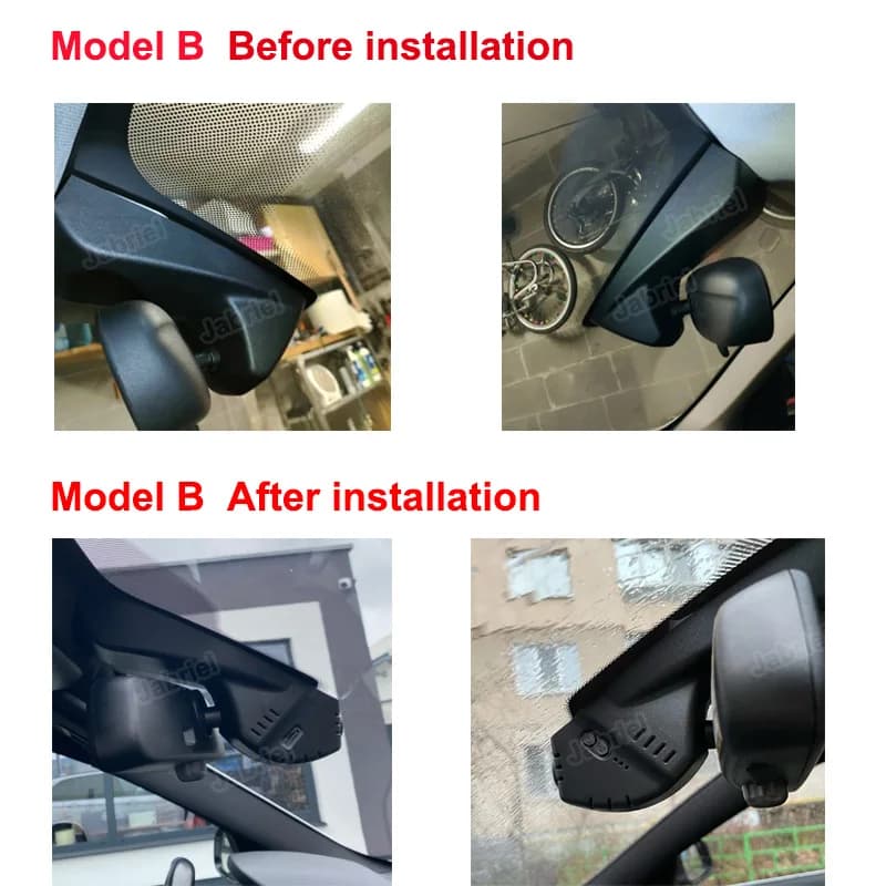 جهاز تسجيل فيديو رقازي للسيارات جديد 4K UHD 2160P مع واي فاي، كاميرا داش لسيارات BMW سلسلة 1 3 5 7 وX3 X5 X1 X4 X6 X7 M - 4