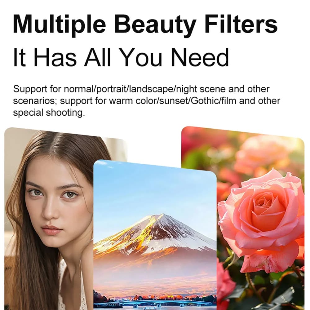 كاميرا فيديو كلاسيكية CCD بدقة 24 مليون بكسل، 4K، تكبير 16X، تركيز تلقائي، مناسبة للمبتدئين والأطفال - 6