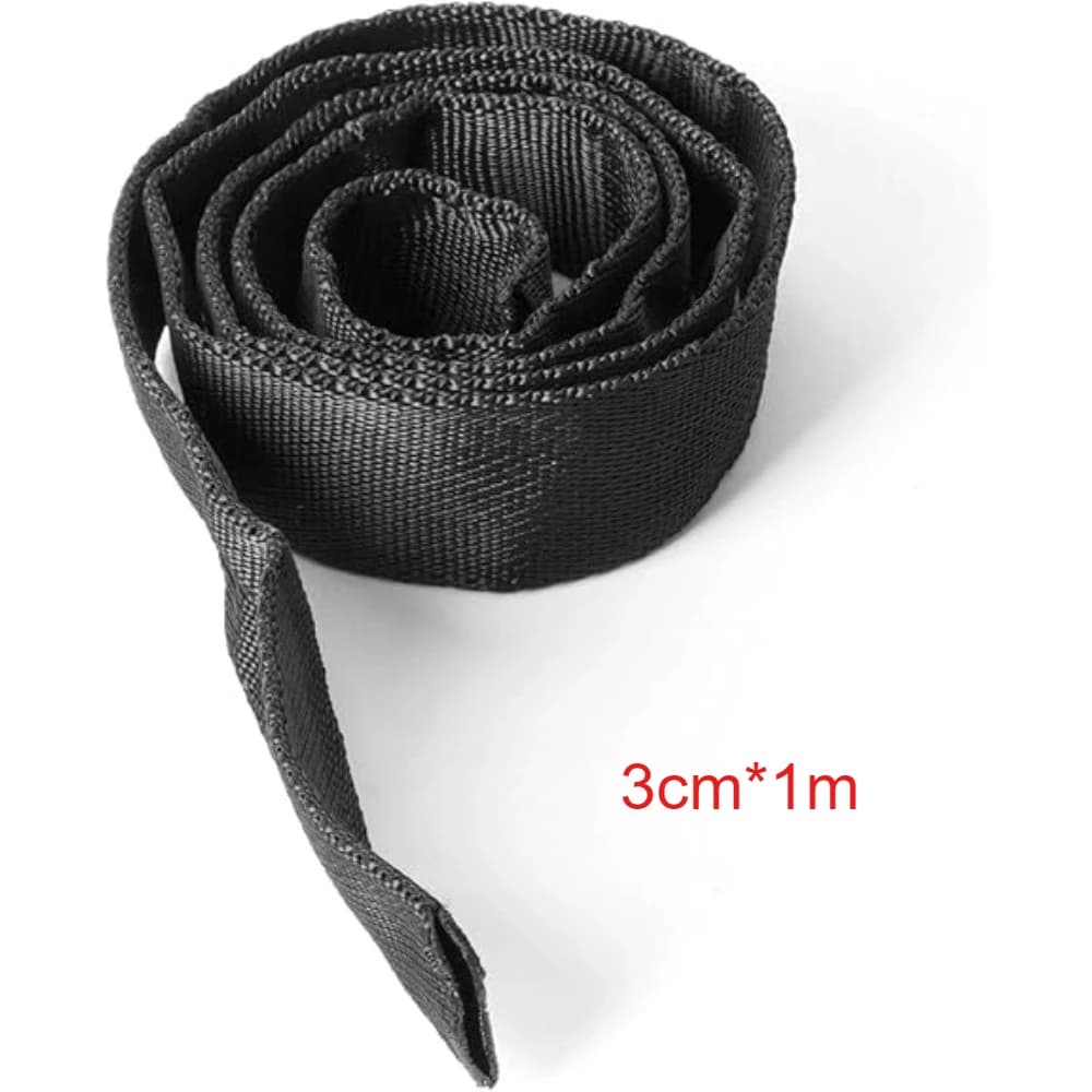 Car Universal 3cm-5cm Winch Rope Protector, Winch Cable Cover Winch Rope Protective Sleeve Polyester Cable Line