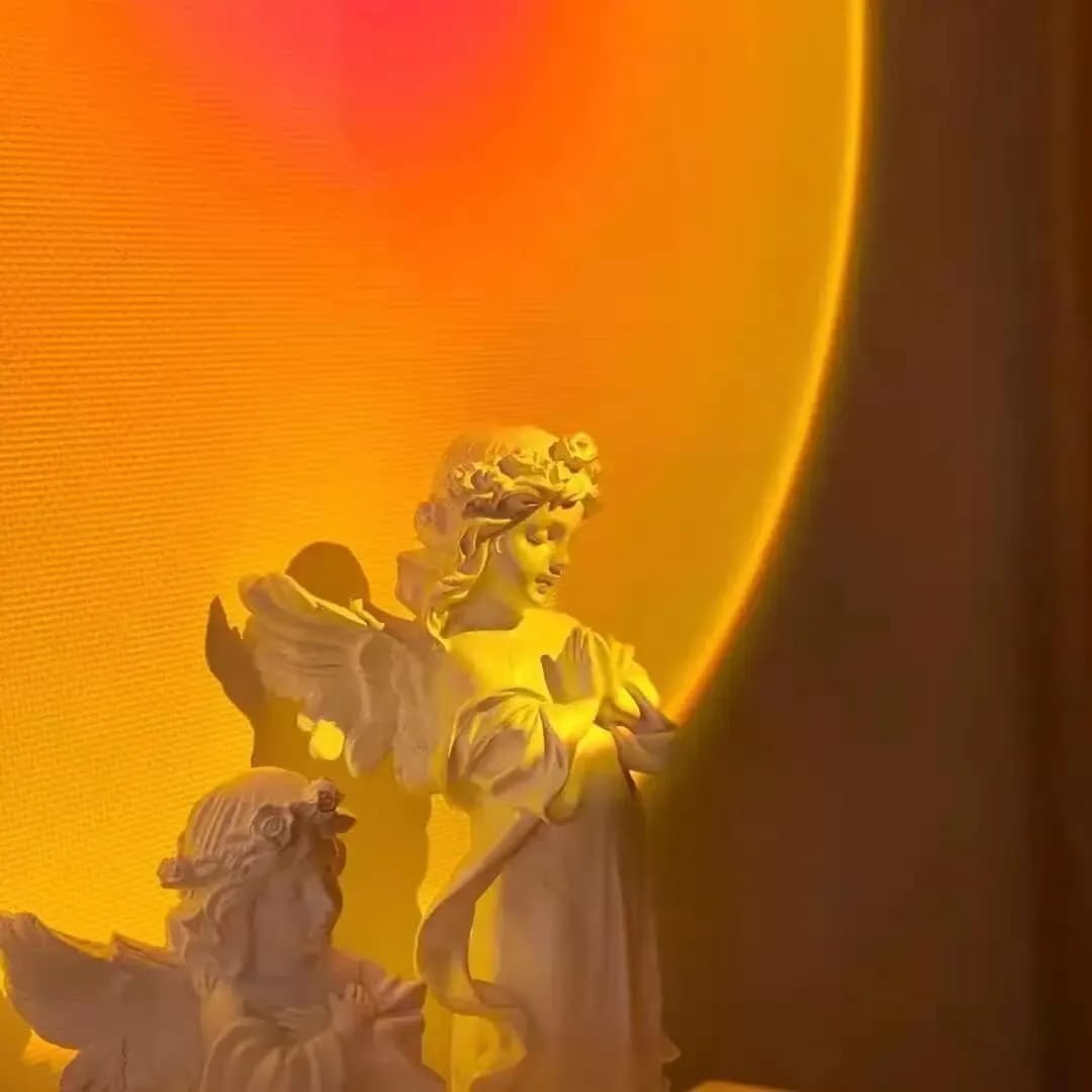 ضوء غروب الشمس USB ، ضوء غروب الشمس ، ضوء غروب الشمس - 4