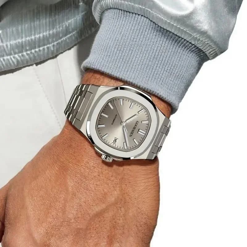 New 2026 Men's Quartz Wristwatch Luminous Man Watches Steel Strap Waterproof Wristwatches Men's Luxury Brand Watch - 5