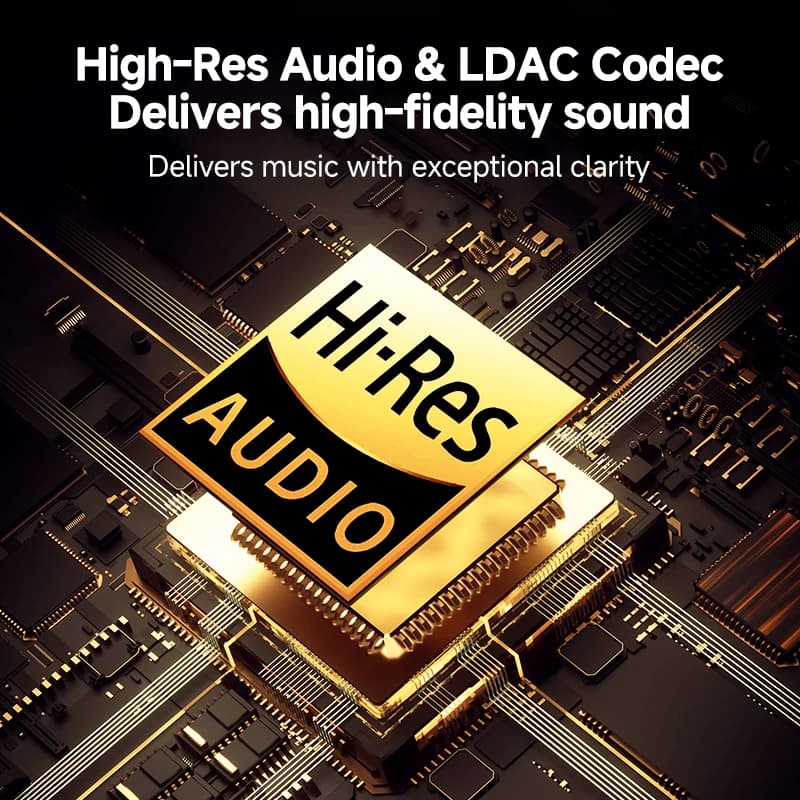 سماعات رأس QCY H3 PRO ANC بلوتوث مع تقنية ANC التكيفية سماعات 50dB إلغاء ضوضاء نشط LDAC صوت عالي الدقة لاسلكية 55 ساعة تشغيل - 3