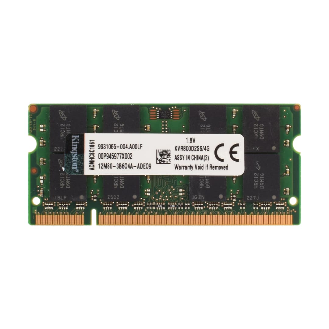 Kingston DDR2 RAM SODIMM Laptop Memory 4GB 2GB 667Mhz PC2-5300S 800MHz PC2-6400S Notebook Non ECC Unbuffered Memoria Ram 1.8V - 2