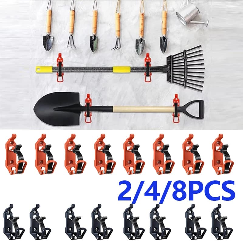 حامل مجرفة لرف سقف السيارة مجموعة حامل محور رف السقف معدني للشاحنات والقوارب والأدوات 2/4/8 قطع