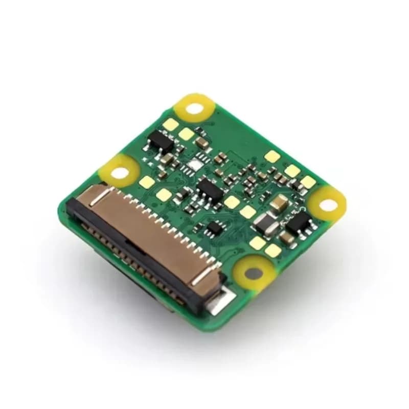 كاميرا الذكاء الاصطناعي الأصلية الرسمية من Raspberry Pi مع مستشعر Sony IMX500 للذكاء الاصطناعي ووحدة التحكم RP2040