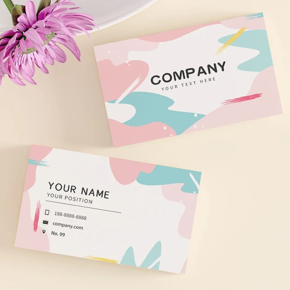 Custom Cards Thank You Cards Custom Business Card Packaging For Small Business Personalized Logo Wedding Invitations Postcards - 6