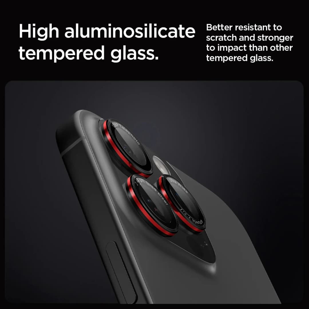 2PCS Spigen Glas.tR EZ Fit Optik Pro Lens Protector For iPhone 17 Air 16 15 14 17 Pro Max 16 Plus 15 Plus 14 Plus 17 Pro 16 Pro - 3