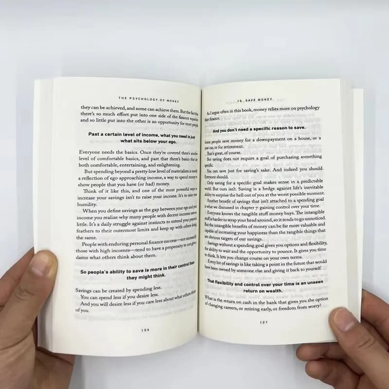The Psychology of Money— Timeless Lessons on Wealth, Greed, Happiness Finance Books for Adult - 4