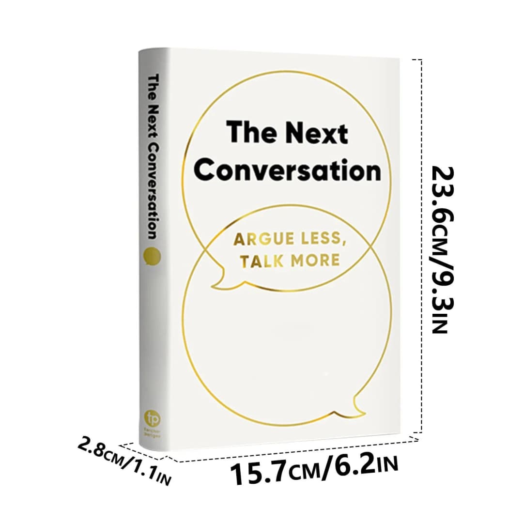 The Next Conversation Argue Less Talk More, Crucial Conversations,Self Help Book,Facilitating Collaboration Rather Than Conflict - 3