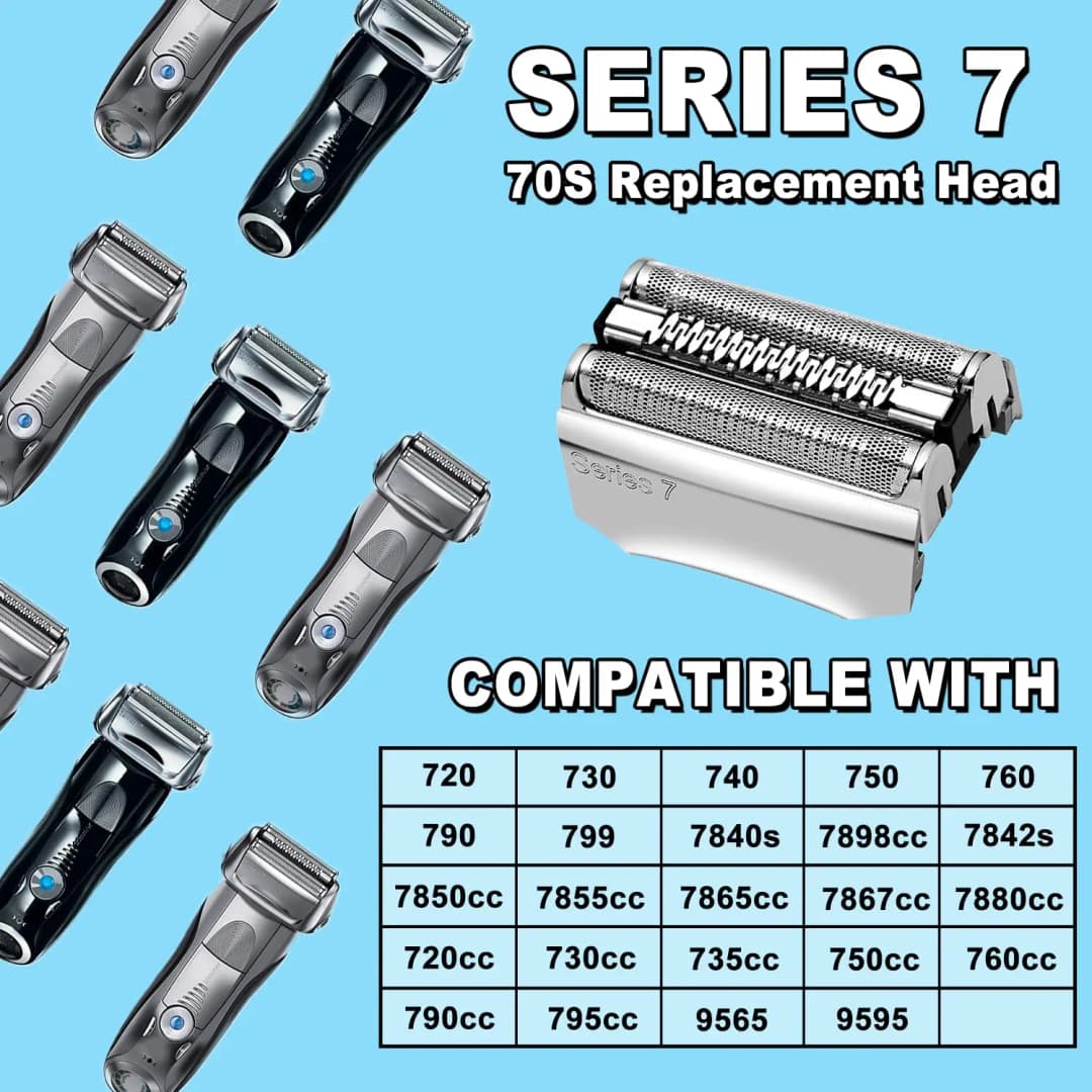 70S # 7 Replacement Blade Head for 7  720, 720s-3, 720s-4, 720s-5 720, 730, 9565, 9566, 9781, 9782,790cc-4, 79 - 2