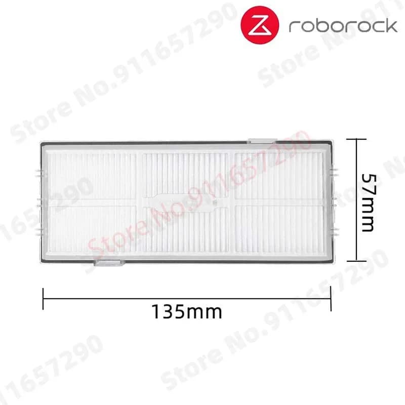 إكسسوارات مكنسة روبوتية Roborock S7/S70/S75/S7Max/s7MaxV/T7S Plus: فرشاة رئيسية، فرشاة جانبية، مناديل تنظيف، فلتر HEPA - 4
