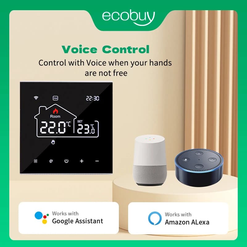 Tuya Smart Wifi Heating Thermostat Floor Heating Wifi Thermostat Gas Boiler Temperature Remote Controller for Google Home Alexa - 3