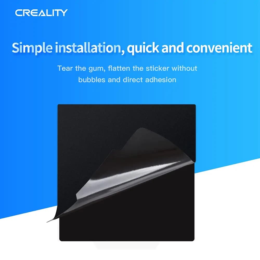 لوحة ملصق مغناطيسي ناعم Creality Ender 3 مقاس 235*235*1 مم لطابعات Ender 3/3 V2/3 S1/Pro/Ender-5/5S/5Pro ثلاثية الأبعاد - 3