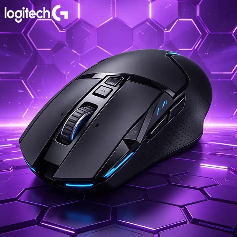 ماوس الألعاب لوجيتك G502/PRO X سوبرلايت/PRO X سوبرلايت 2SE/G502HERO/G402 - للترفيه المنزلي والعمل المتنقل والاستخدام المريح