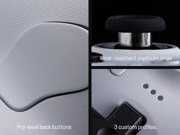 8BitDo Ultimate 2 Wireless 2.4G Gaming Controller with Charging Dock, TMR Joystick Bluetooth Gamepad for PC, Windows ,Android - 2