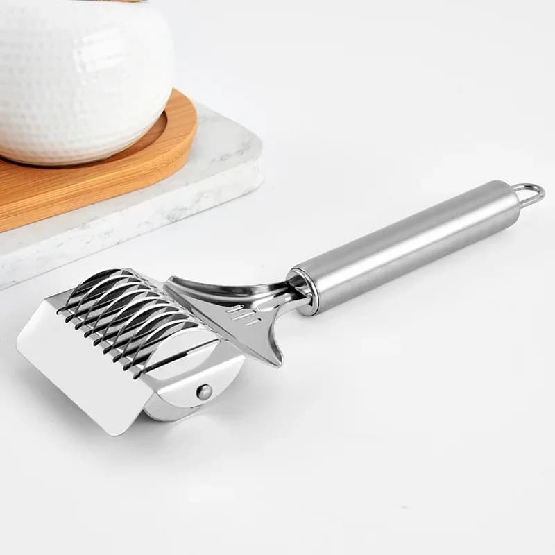 1Pcs Stainless Steel Manual Spaghett Cutter Pasta Machine Dough Noodles Maker Ginger Garlic Roll Crusher Kitchen Cooking Gadgets - 5