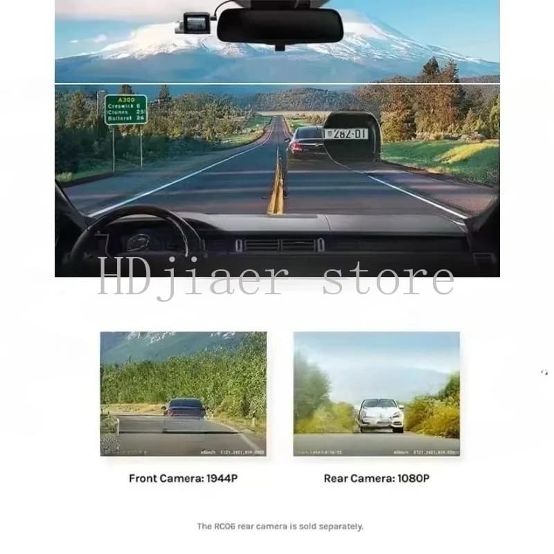 70mai A500S2 inch high-definition driving recorder video camera GPS 24-hour monitoring WiFi recorder Pro Plus 24-hour parking - 2