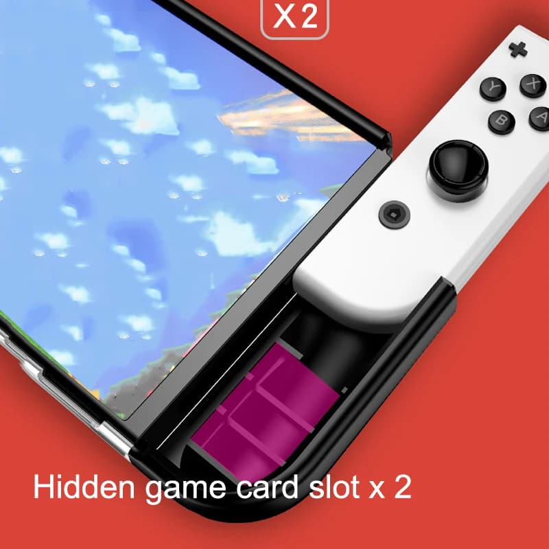 For Switch 2 Dockable Protective Case Upgraded Protective Cover Ergonomic Comfort TPU Grip Shell Dockabel Case For Switch 2 - 3
