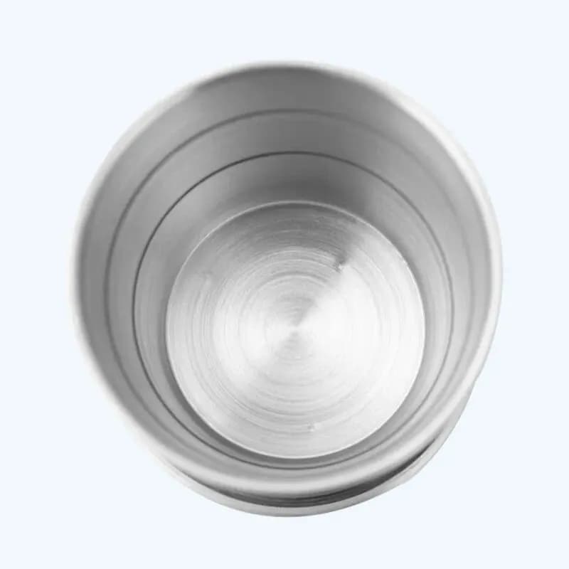 Outdoor Portable Outdoor Camping Portable Metal Stainless Steel Telescopic Cups Folding Cups Drinks Cups. - 6