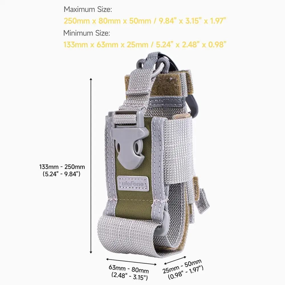 جراب Ulefone Armor متعدد الأغراض جراب هاتف حقيبة خصر حقيبة متعددة الأغراض - 2