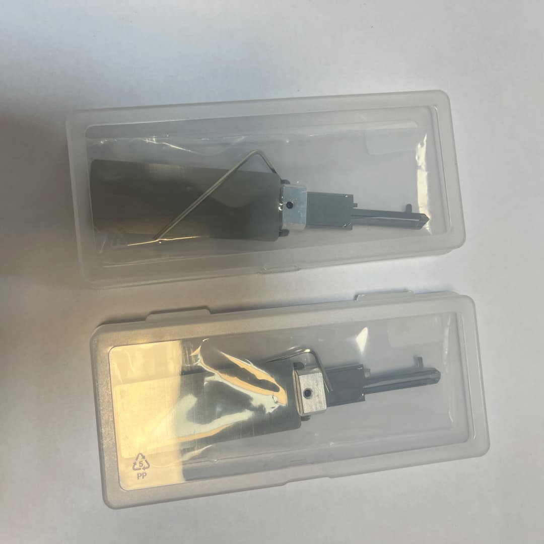 أدوات Lishi طرازات SC1 SC4 KW1 M1/M2 AM5 KW5 M1 MS2 SS001 PRO SS002 PRO أدوات فتح أقفال 2 في 1 - 3