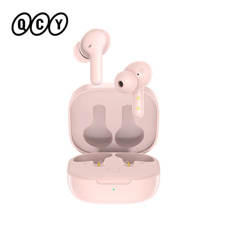 سماعات أذن QCY T13 اللاسلكية الحقيقية بلوتوث 5.1 سماعات أذن بمحركات 7.2 ملم مع باس قوي وقت تشغيل طويل 40 ساعة شحن سريع مقاومة للماء