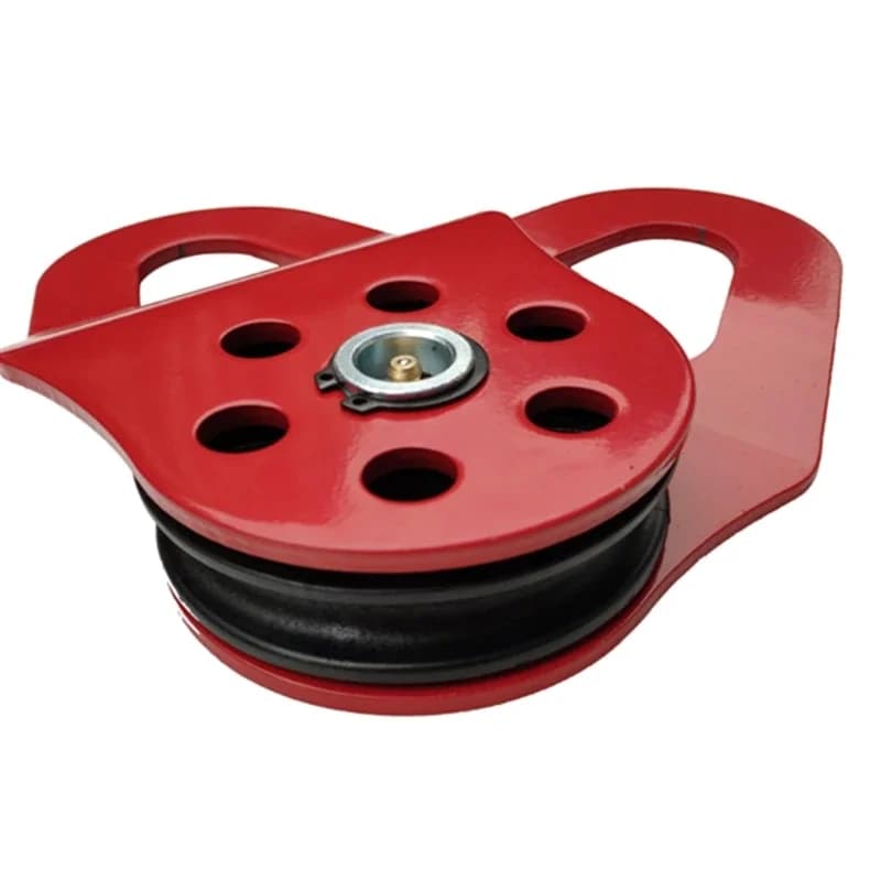 Reliable 10Ton Snatch Pulley Block Snatch Block Strength Recovery OffRoad Pulley Sheave Qulity Steel Construction M4YD - 2