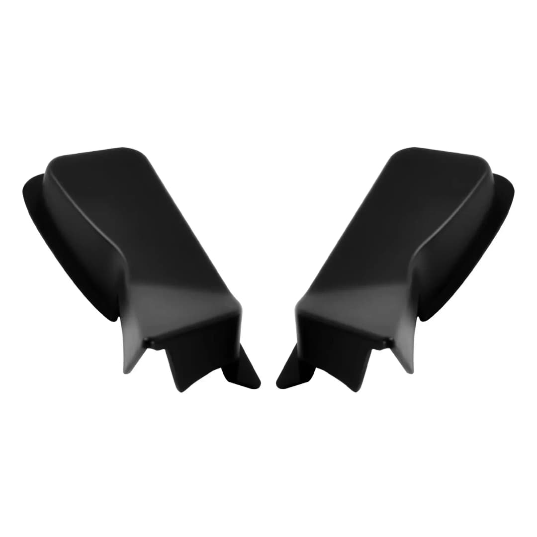 غطاء حماية سلك تسخين الزجاج الخلفي 2 قطعة أسود ABS لسيارات سوزوكي جيمني JB23 JB43 2007-2017 غطاء إزالة الضباب وصول جديد - 6