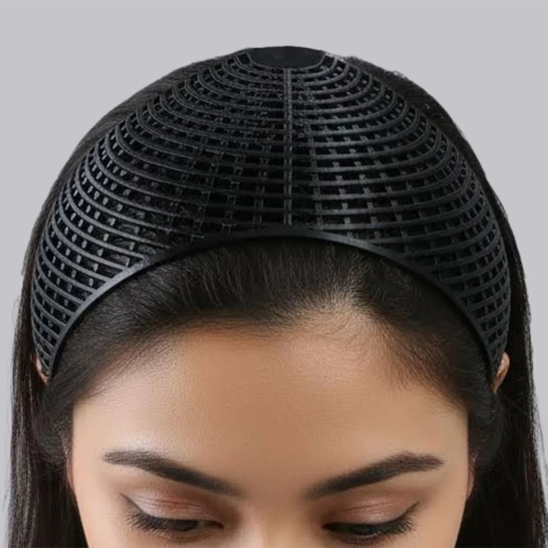 أحدث صيحات إكسسوارات الشعر للحجاب: تاج الحجاب غير القابل للانزلاق من تاج هيجاب، تاج شعر ثلاثي الأبعاد من النايلون، وشاح رأس للنساء المسلمات - 5