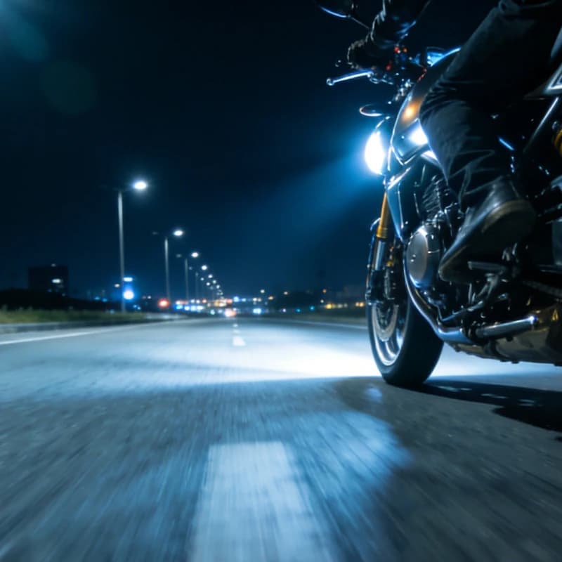 Philips Ultinon Moto Rally HS1 LED Headlight Motor AC/DC 6500K White Lamp LED Bright Motorcycle High Low Beam 11636UMRX1(1pc) - 5