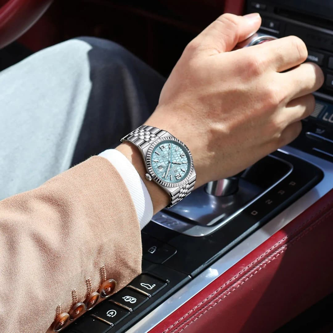 POEDAGAR High Quality Original Men Clock Waterproof Luminous Date Luxury Man Watch Stainless Steel Quartz Men's Watches Male+Box - 6