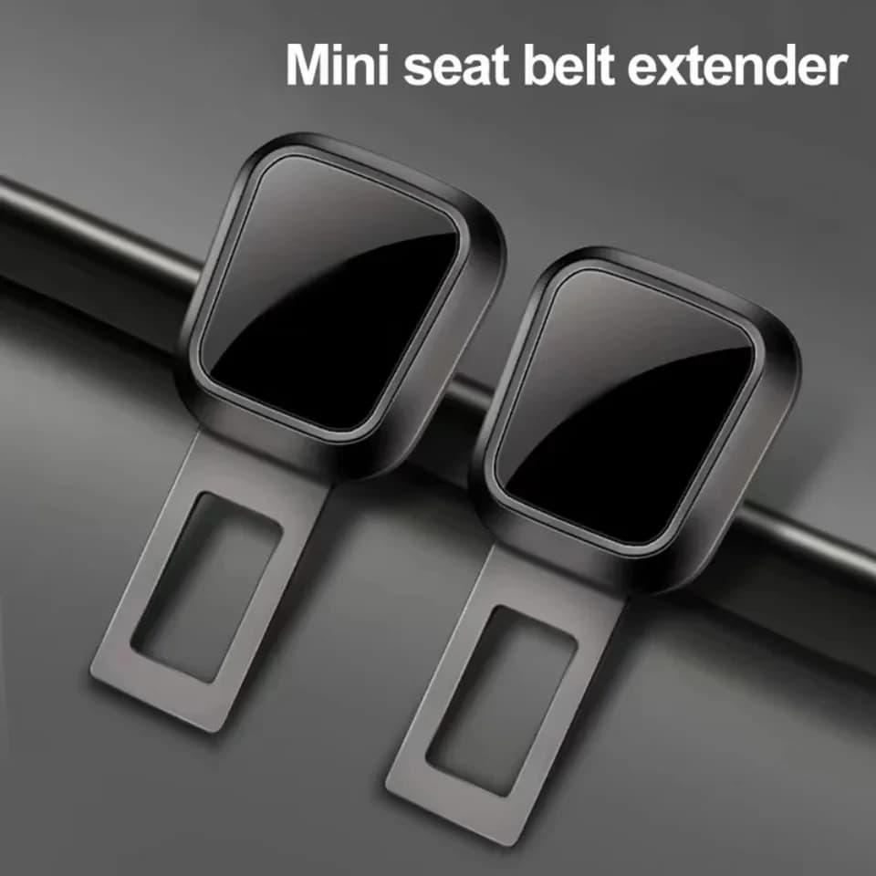 Car Seat Belt Extension Shoulder Strap Extension Button Suitable for Interior Accessories of Tesla Porsche Mercedes Benz Cars - 2
