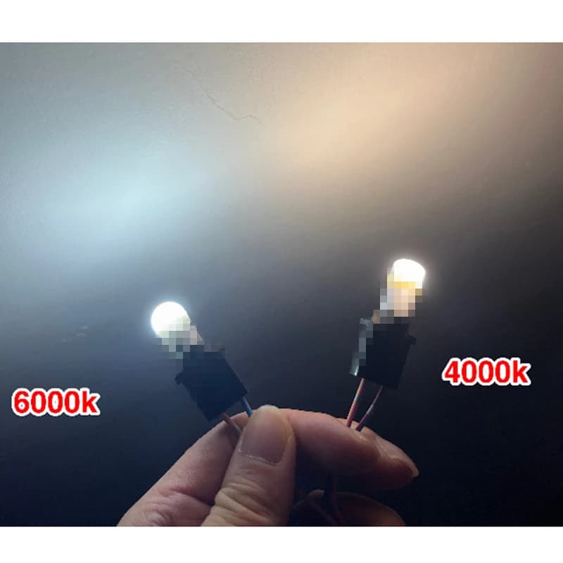 Philips LED T10 W5W Ultinon Pro6000 4000K 6000K White Bright Car Interior Lamps Turn Signal No Flash Flickering Error Free - 6