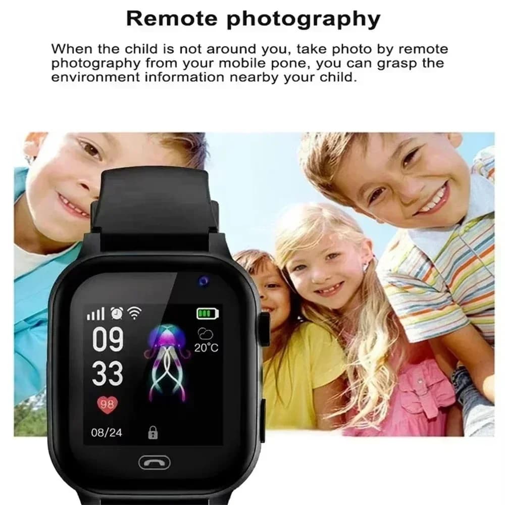 VIVO Mini Kids Phone 4G Kids Smart Watch with Call SOS Camera 3 in 1 Cartoon Watch Girl Boy Birthday Christmas Gift 2026New - 2