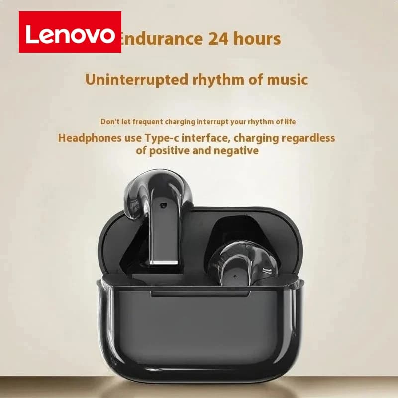 سماعات أذن لاسلكية من Lenovo بتقنية بلوتوث 5.3 وHiFi مع ميكروفون وتحكم باللمس، سماعات TWS أصلية - 2