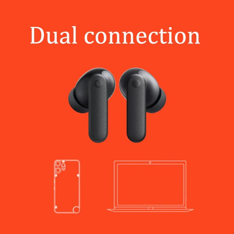 CMF by Nothing Buds 2A Global Version 12.4mm Driver 42dB ANC 4HD MicsLong Battery Life Up to 31H of playback IP54 Bluetooth 5.4 - 3