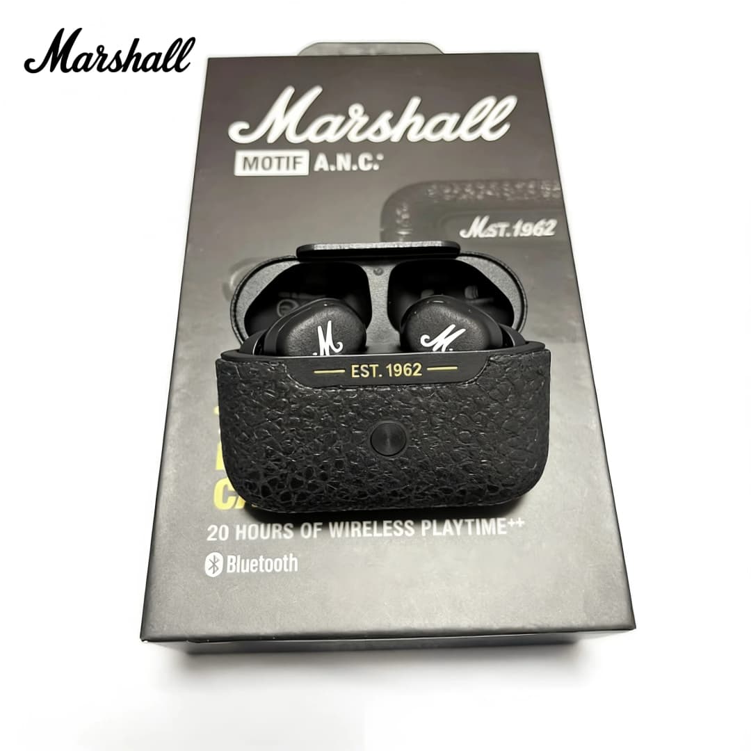 Marshall MOTIF ANC Wireless Bluetooth Headset Active Noise Reduction Earphone True Wireless In Ear Sports Music Headphone - 4