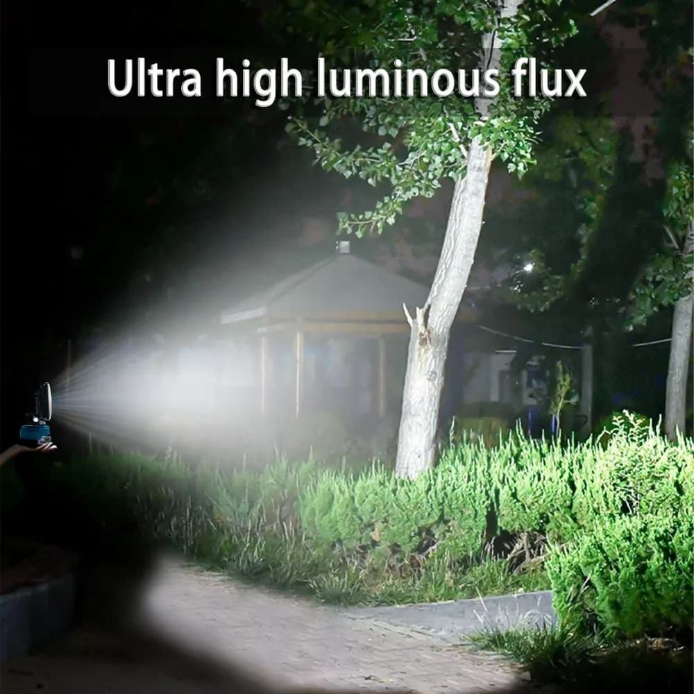 LED Work Light 3/4/8Inch For Makita 14.4V 18V Li-ion Battery Lamp With USB Outdoor Flashlight Lantern Camping Emergency Light - 5