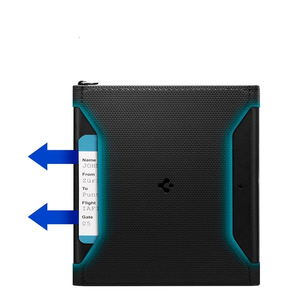 سبيجن لايف حامل غطاء بطاقة جواز السفر مع تقنية حجب RFID محفظة منظم وحامي مستندات السفر إكسسوارات - 6