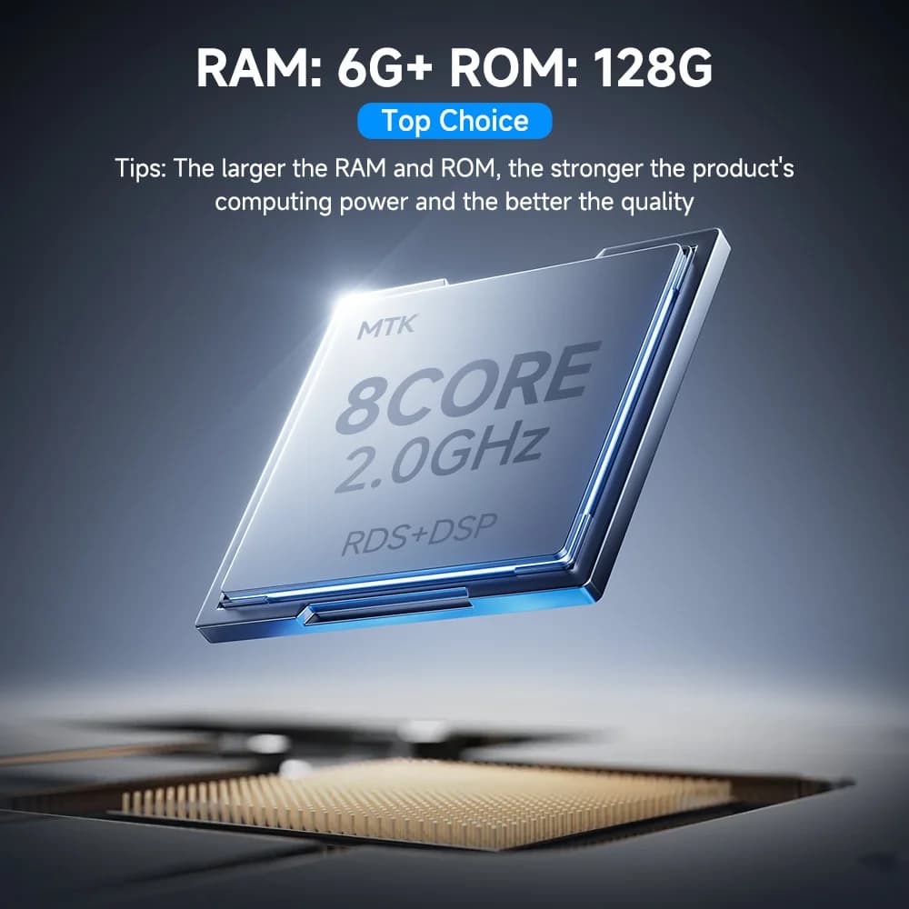 راديو JIUYIN Android Auto لسيارة Smart Fortwo 451 2005 - 2015 Carplay لاسلكي 4G نظام وسائط متعددة GPS 2din autoradio - 3