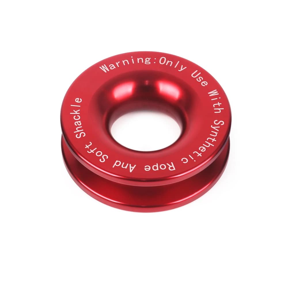 حلقة استرداد السيارة 41000 رطل أطقم حلقة استرداد حلقة ناعمة حبل ونش شاحنة ATV سحب خطاف ناعم اكسسوارات السيارة - 3