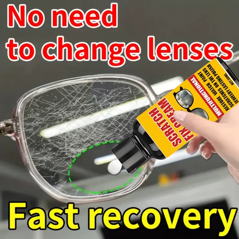 شمع إصلاح خدوش الزجاج، سهل الاستخدام وخالي من البقايا مزيل خدوش طلاء نوافذ السيارات، إزالة الخدوش العميقة، طلاء واقي