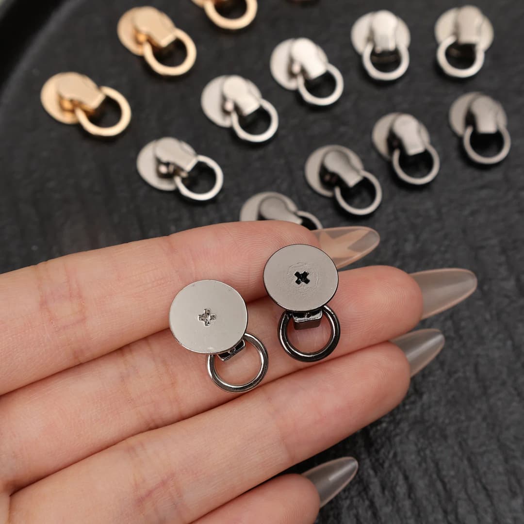 مشابك جانبية معدنية للأمتعة، إبزيمات لسلسلة حقيبة اليد، حلقة تعليق، قفل للمفاتيح مع خطاف لولبي، إكسسوارات مشابك حقائب يدوية - 5